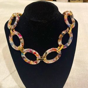 Cool chunky necklace and matching earrings